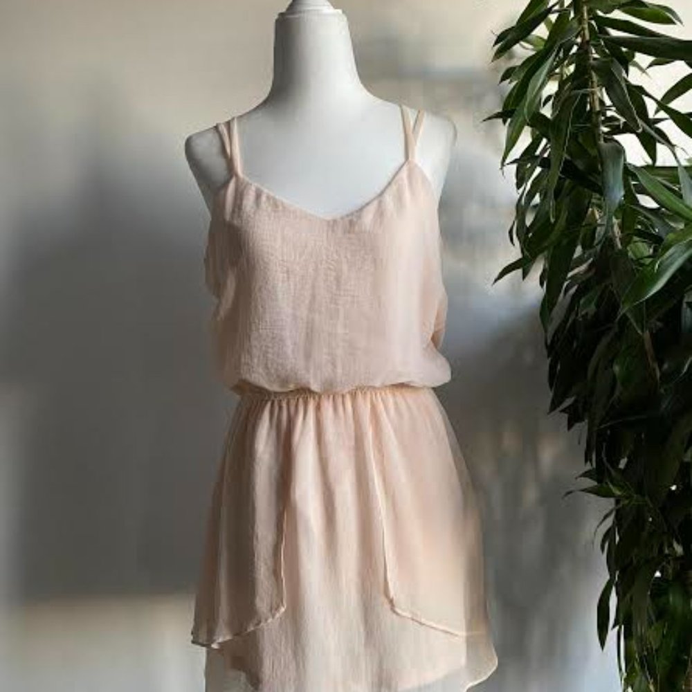 Under Skies lined, strappy dress.